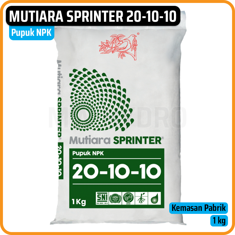 Jual Meroke NPK Mutiara SPRINTER 20-10-10 - 1 kg | Shopee Indonesia