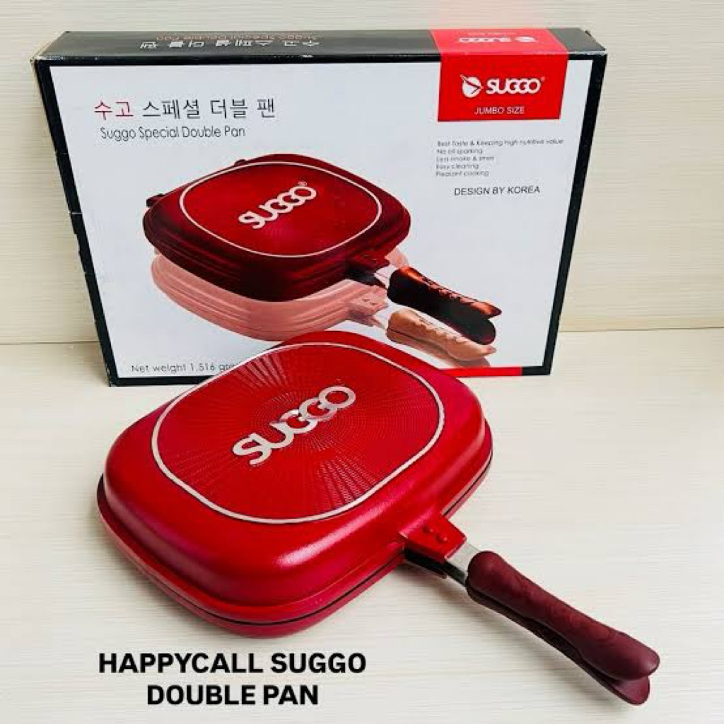 Jual Double Pan SUGGO original Made in KOREA Pan Bolak Balik-Double ...