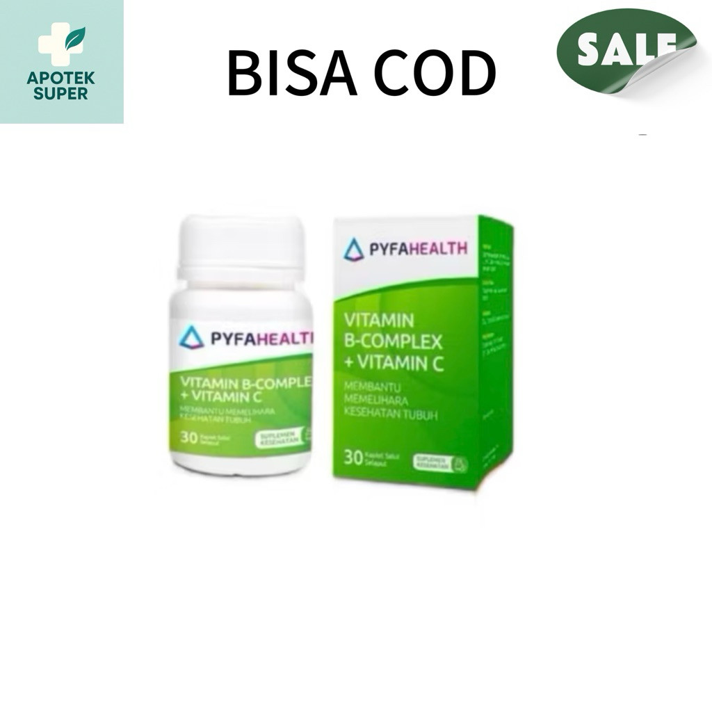 Jual PyfaHealth B Complex Vitamin C Isi 30 Tablet | Shopee Indonesia