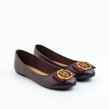 URBAN CO Essentials Flat Shoes Wanita Sepatu Slip On Flatshoes Perempuan Mura