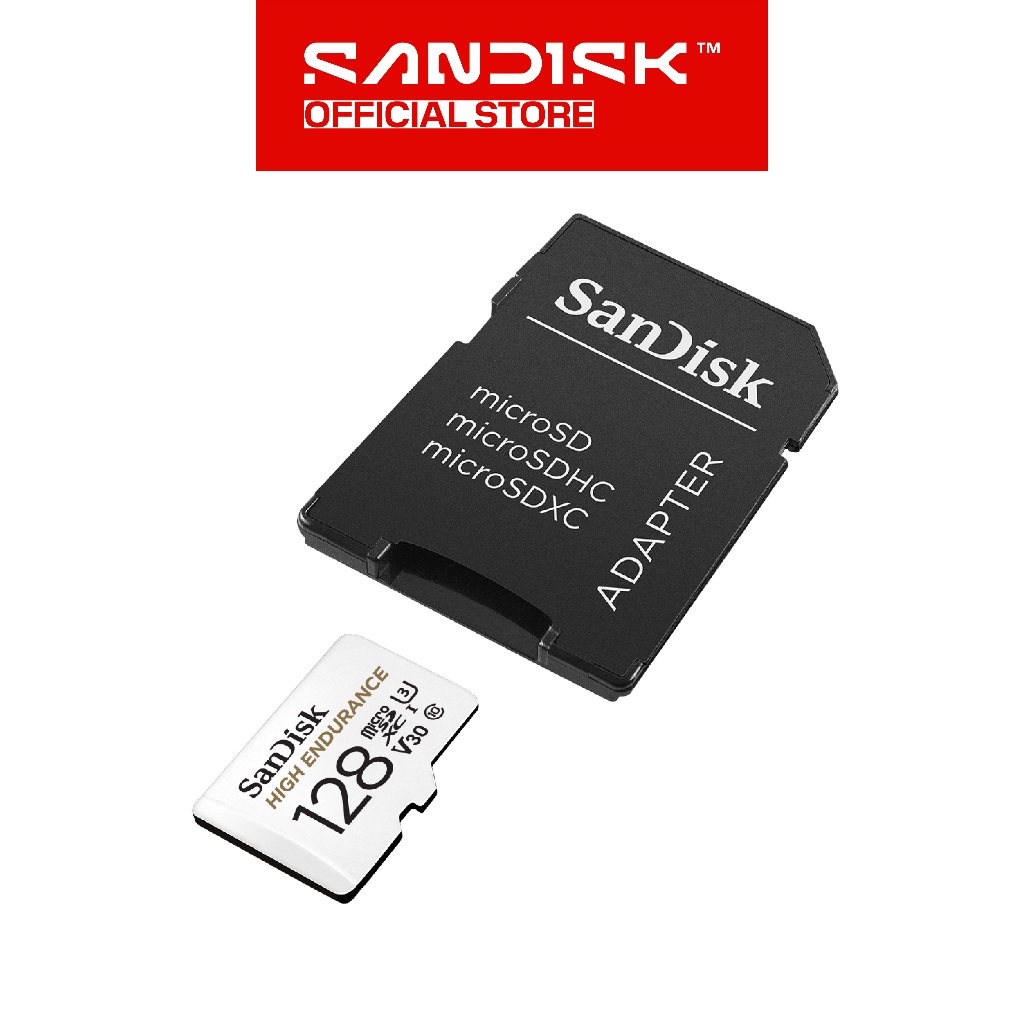 SANDISK microSDXC High Endurance 128GB (Up to 100MB/s) for CCTV IP Cam Video Monitoring (2)