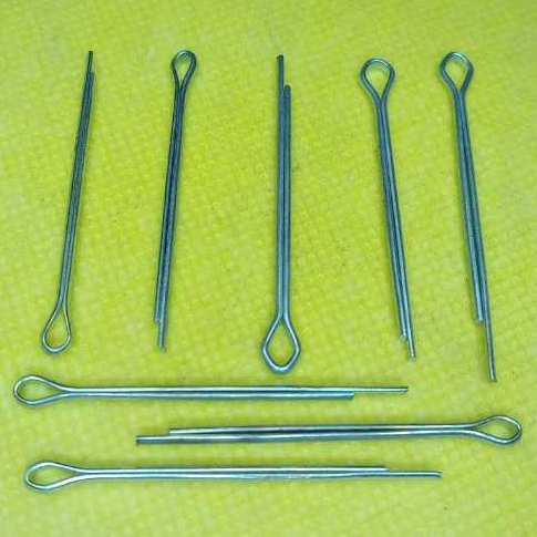 Jual COTTER PIN 4 3 cm isi 20 50 100 spie pen as roda motor lock split ...