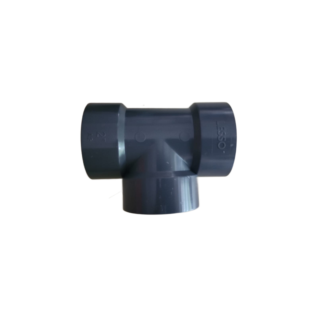 Jual FITTING PVC TEE PVC 2 INCH TIPE D MERK LESSO | Shopee Indonesia