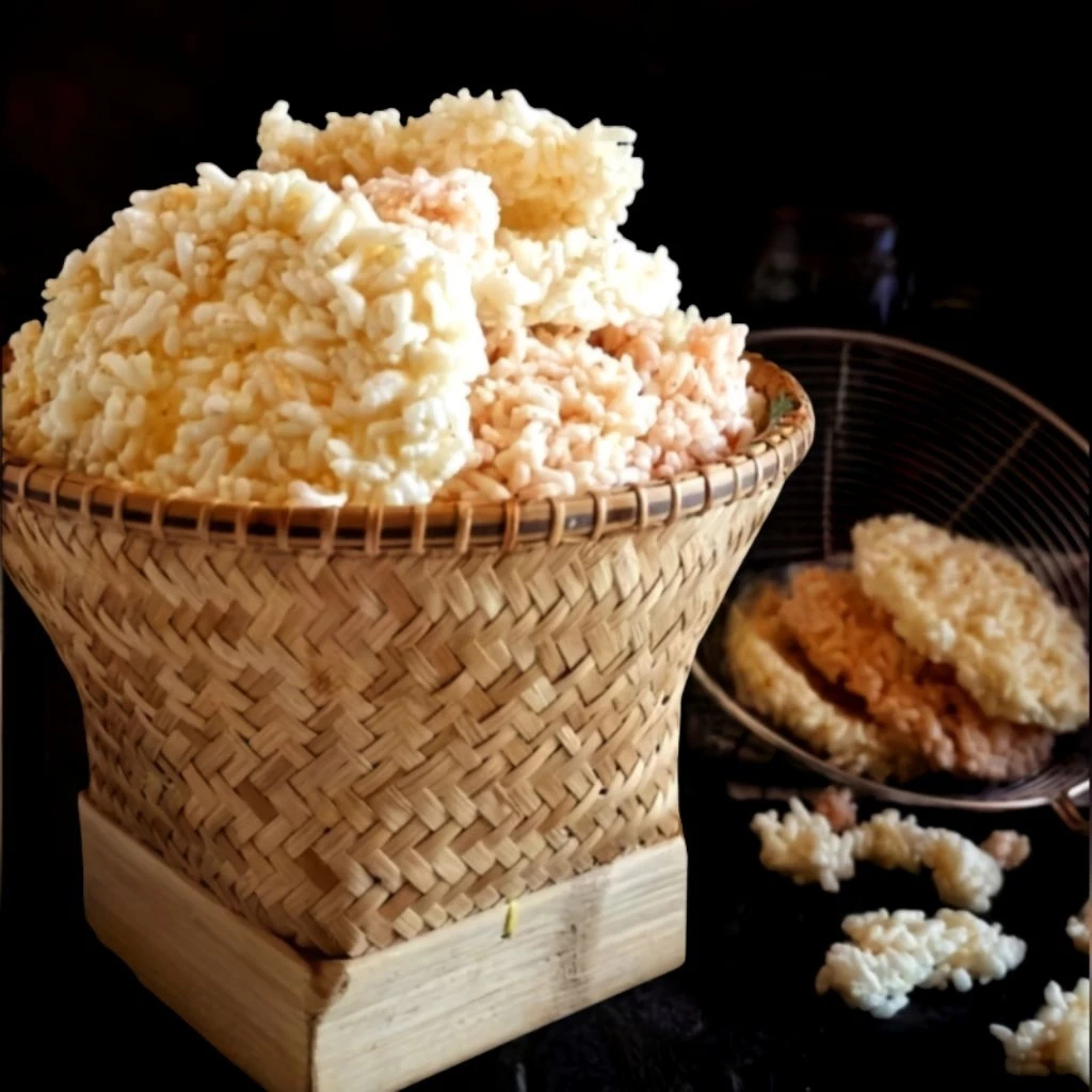 Jual Rengginang Mentah Terasi Udang Ebi Original Gurih| Cemilan ...