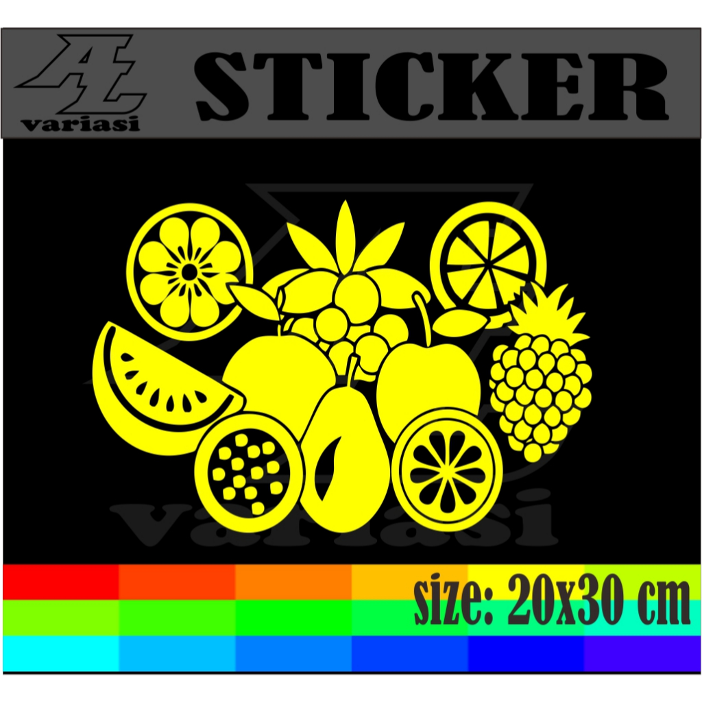 Jual CUTTING STIKER TEMPELAN NAMA JUALAN RUJAK BUAH DAN BUAH SEGAR ...