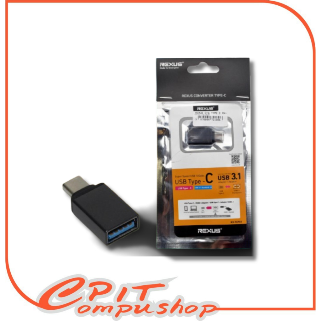 Jual Rexus TCP01 - Converter USB To Type C - Desain Trendi Dan ...