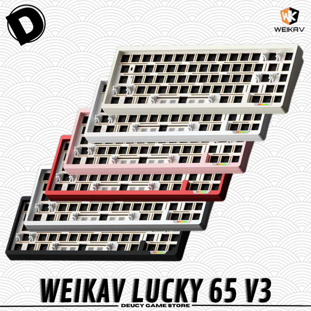Jual Weikav Lucky65 V3 Barebone Full Alumunium CNC Wireless Triple ...