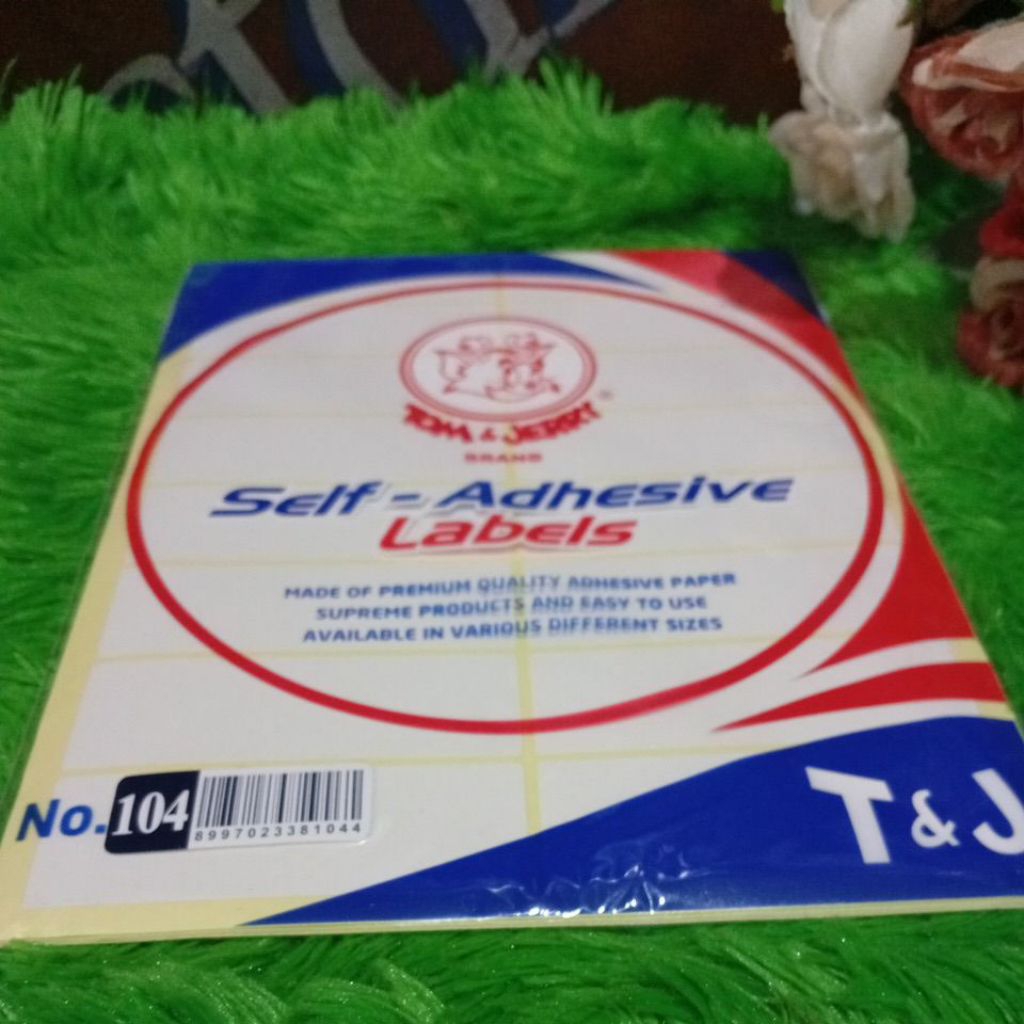 Jual stiker label hvs tom & Jerry no. 104 isi 10 lembar promo | Shopee ...