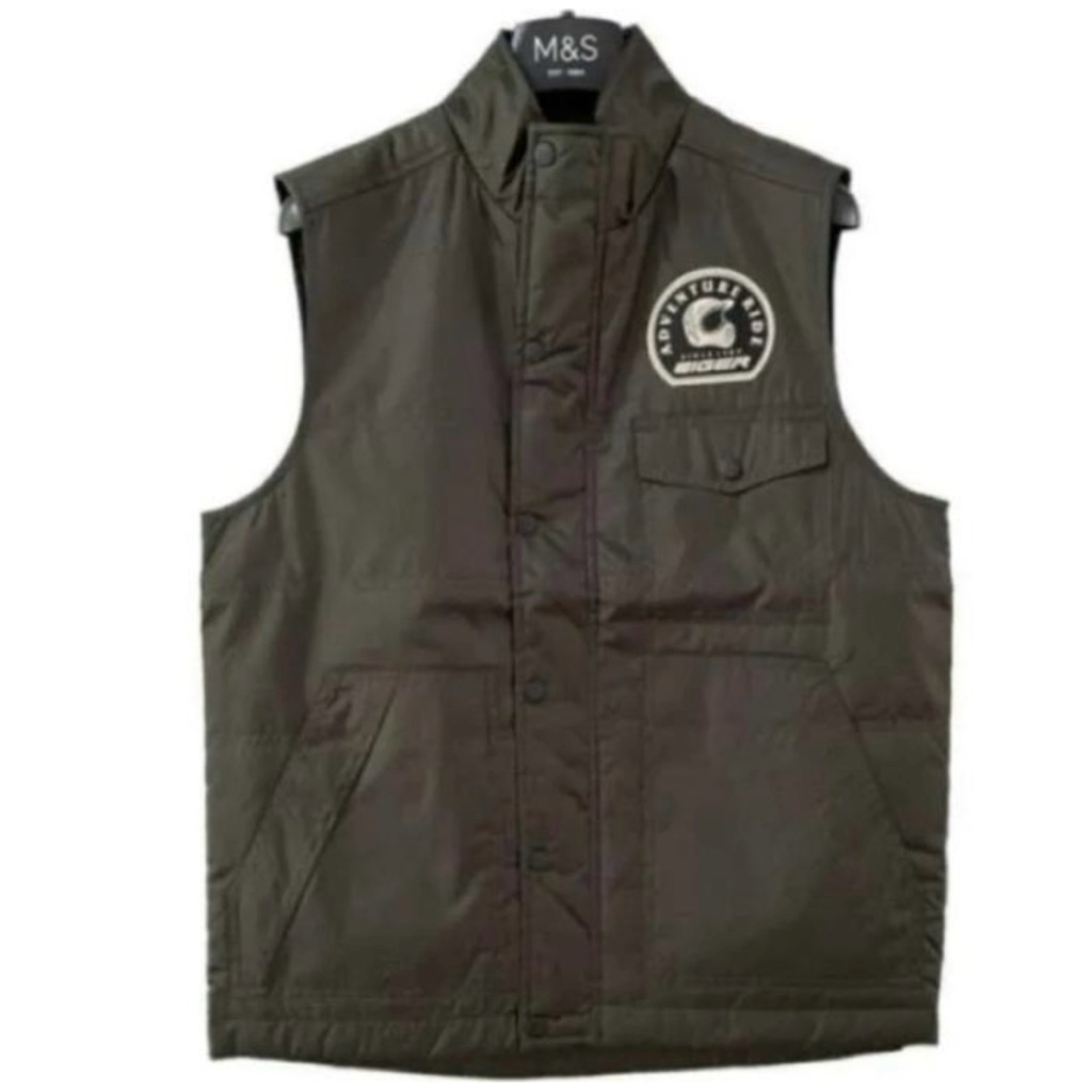 Jual Rompi Motor Eiger1989 Riding Viteza Quilted Vest Jacket | Shopee ...