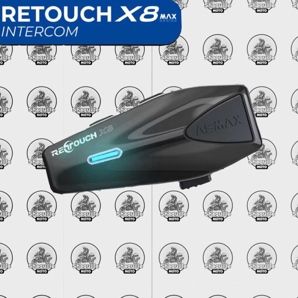 Jual PROMO Retouch INTERKOM X8 Mesh 10 Rider | Intercom Retouch X8 ...