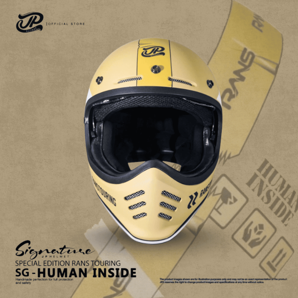 Jual Helm Full Face Pria Wanita Retro Cakil Harian Motor Tebal Nyaman ...