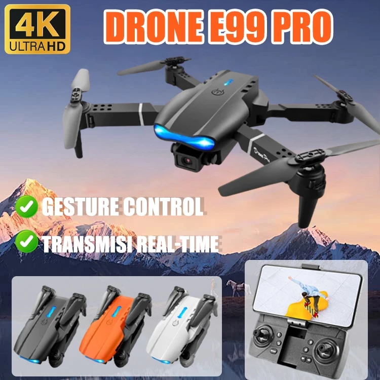 Jual [COD]DJIDrone Smart Drone e99/e88 Pro 4k HD Camera Shoot Original ...