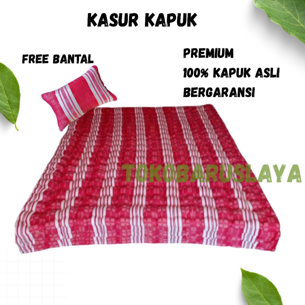 Jual KASUR KAPUK RANDU ASLI TEBAL 20 CM PREMIUM ORIGINAL | Shopee Indonesia