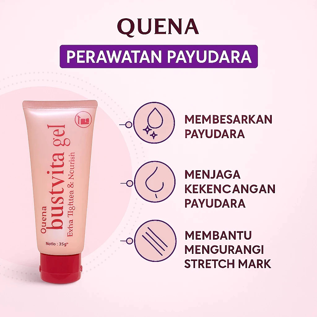 Paket Sabun Pembesar Payudara 100% Ampuh Permanen Bustvita Soap & Gel Cepat Aman - foto 4