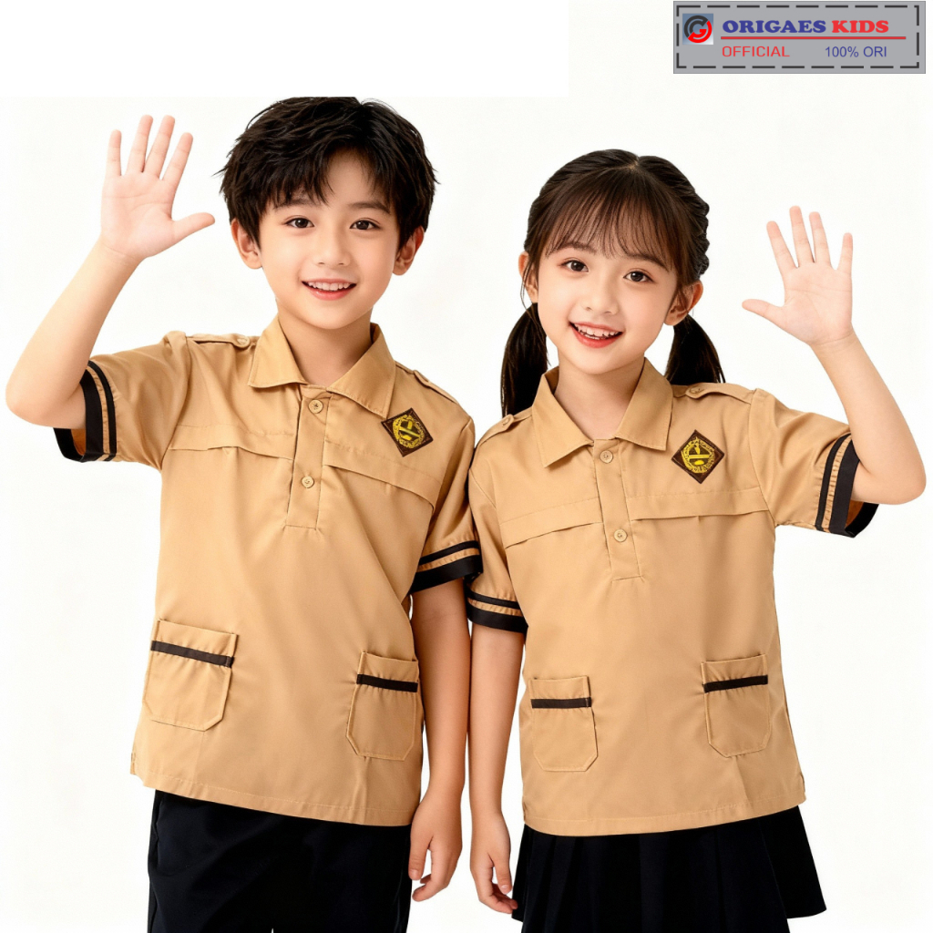 Jual ORIGAES KIDS - Seragam sekolah SD pramuka siaga 6 - 13 tahun ...