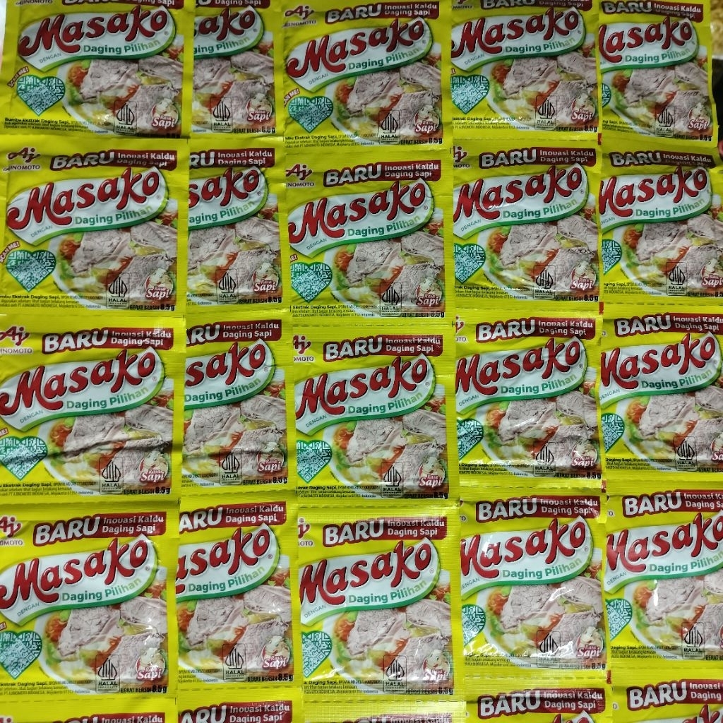 Jual Masako Sapi 1 Renteng Isi 12 Sachet – Kaldu Bubuk Daging Pilihan ...