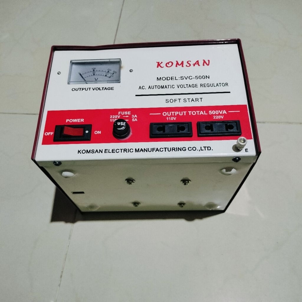 Jual Box atau Casing Bekas Stavolt Stabilizer 500Va | Shopee Indonesia
