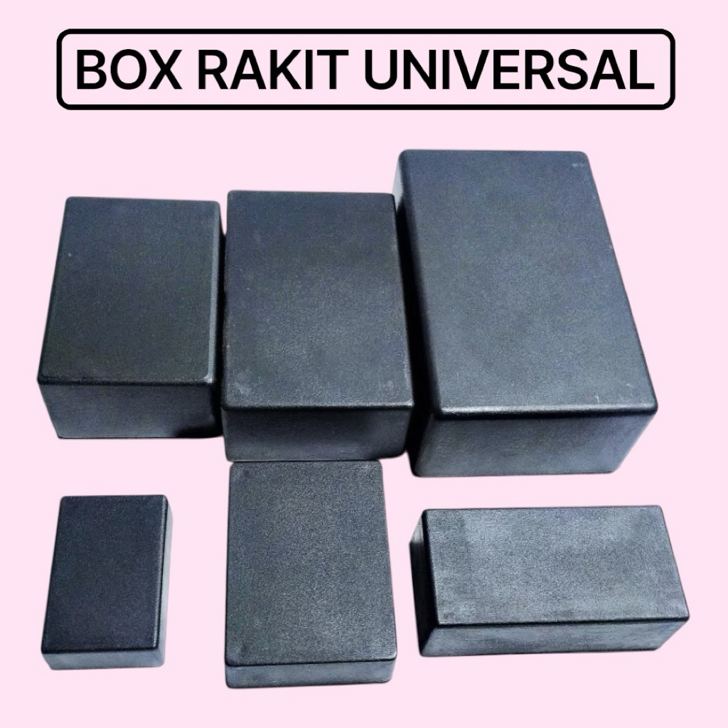 Jual BOX Project Eletronik / Box Rakit Serbaguna plastik ABS | Shopee ...