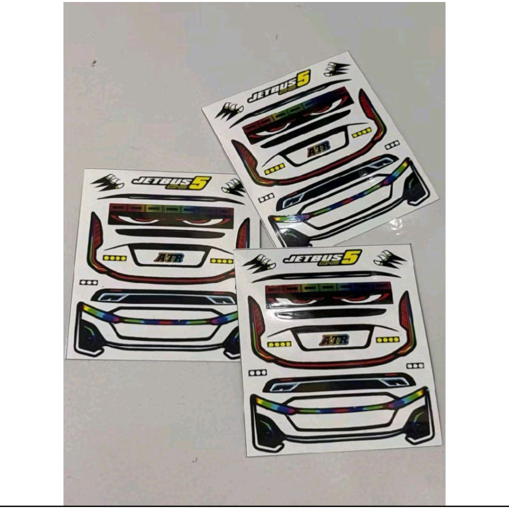 Jual jet Bus 5 sticker headlamp ATR jbs | Shopee Indonesia
