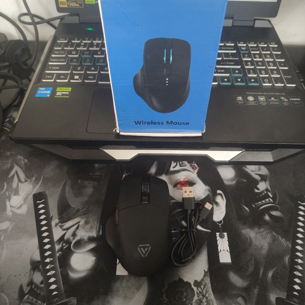 Jual MOFii Mouse Wireless Gaming Rechargeable Baterai Type-C Fast ...