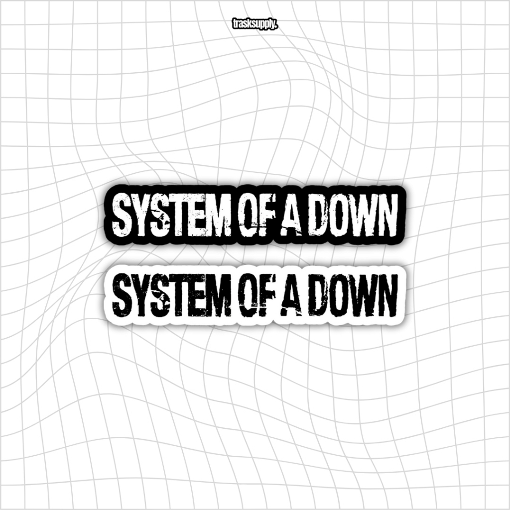Jual Sticker System Of A Down - STICKER BAND | Shopee Indonesia