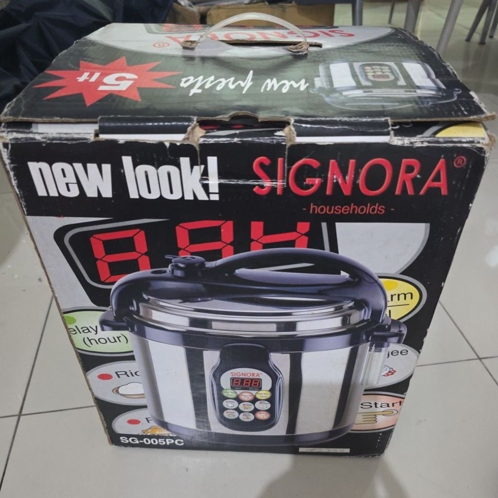 Jual Signora Pressure Cooker Signora Households SG-005PC limited stock ...