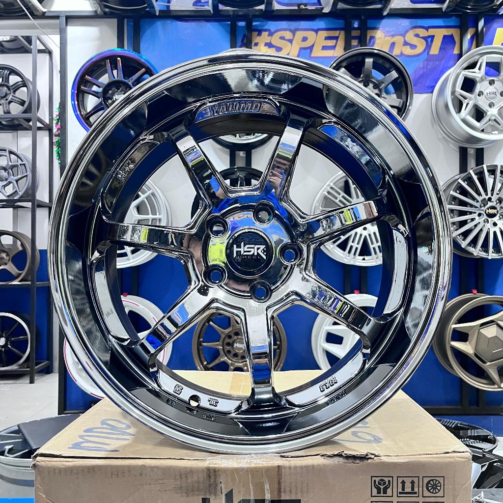 Jual Velg Mobil Innova Black Chrome Ring 18 Original HSR YALIMO R18 ...