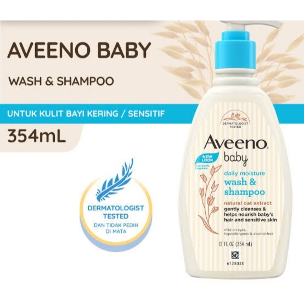 Jual AVEENO Baby Wash & Shampoo 354mL | Shopee Indonesia