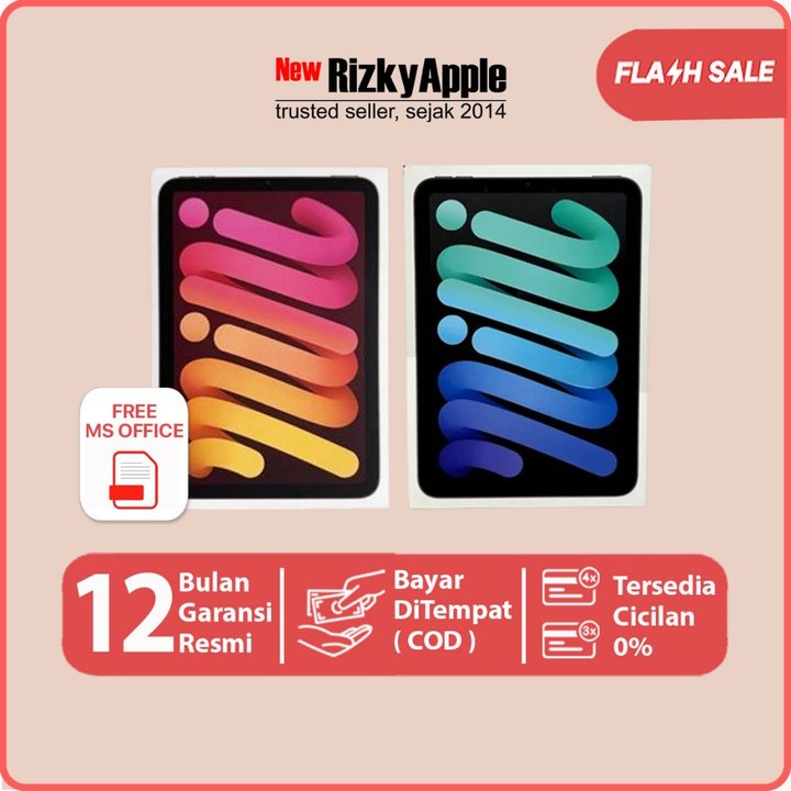 Apple iPad Mini 7 2024 8.3" inch 128GB 256GB 512GB Wifi Only Garansi Resmi