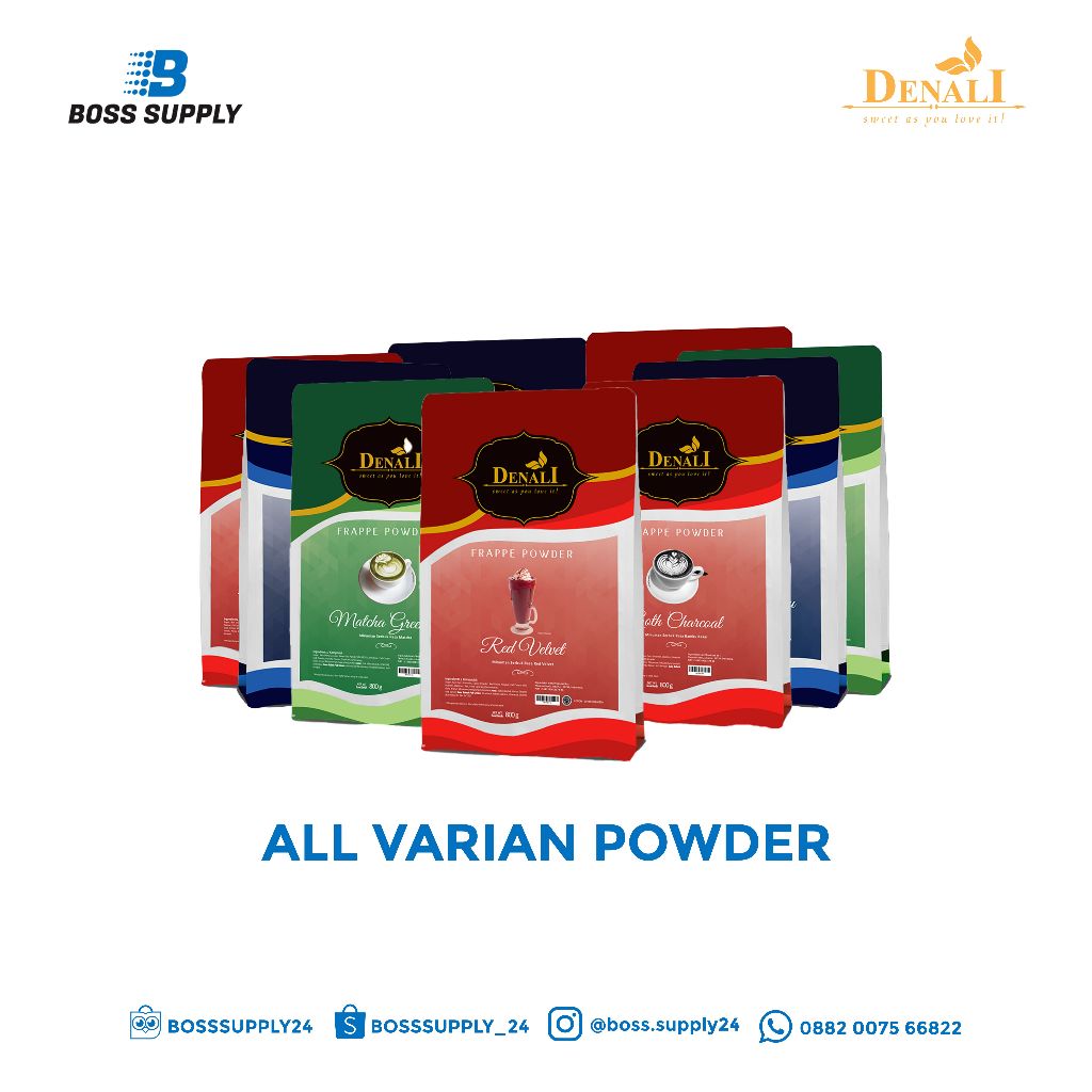 Jual Denali Powder All Variant 800gr - Rasa Premium (Pengiriman Instant ...