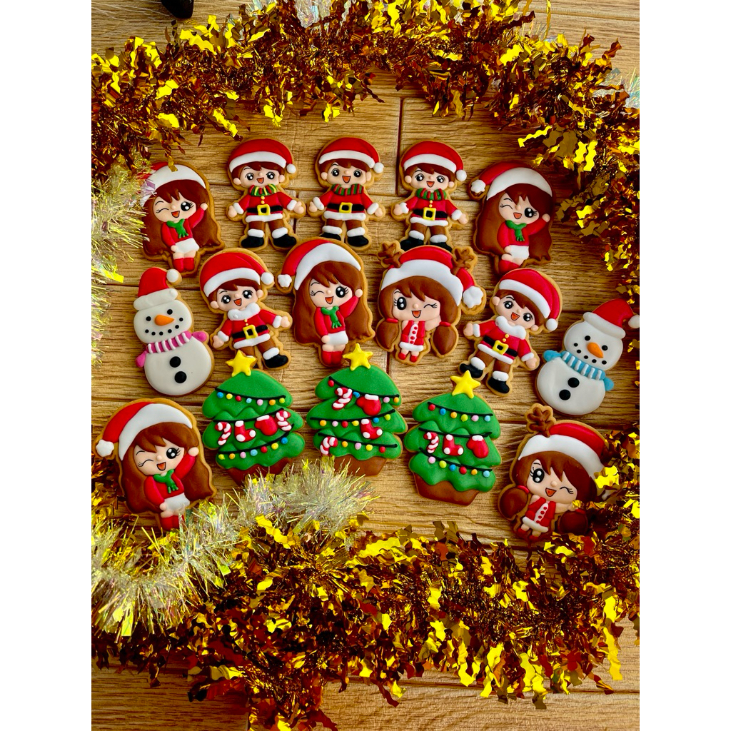 Jual christmas Boy and girl cookies (1pcs) | Shopee Indonesia