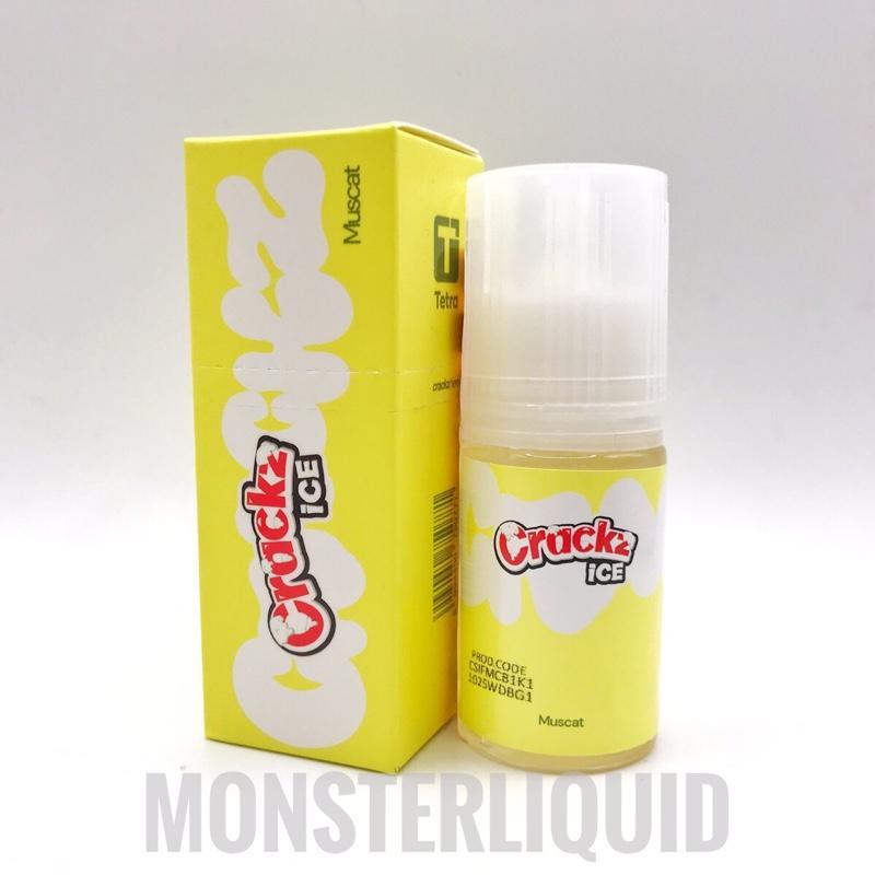 Jual [ SALT NIC ] CRACKZ ICE FRUITY SERIES MUSCAT BY TETRA INDONESIA ...