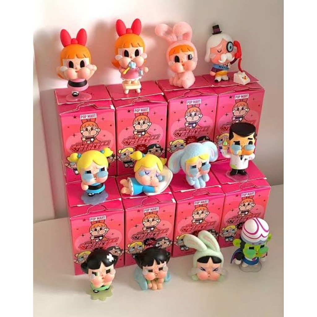 Jual ORIGINAL POPMART CRY BABY TOYS POWERPUFF GIRLS | Shopee Indonesia