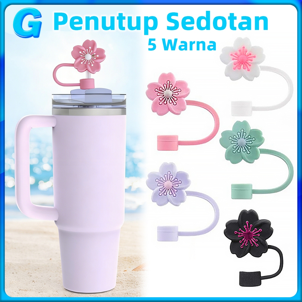 Jual Penutup Sedotan Stanley Tumbler Sakura Penutup Sedotan 10mm ...