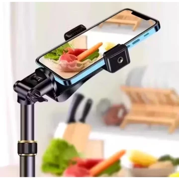Tripod A1 2In1 Tripod 2.1Meter 210Cm Tripod Tongkat Selfie Bahan Sangat Kokoh Full.besi Free