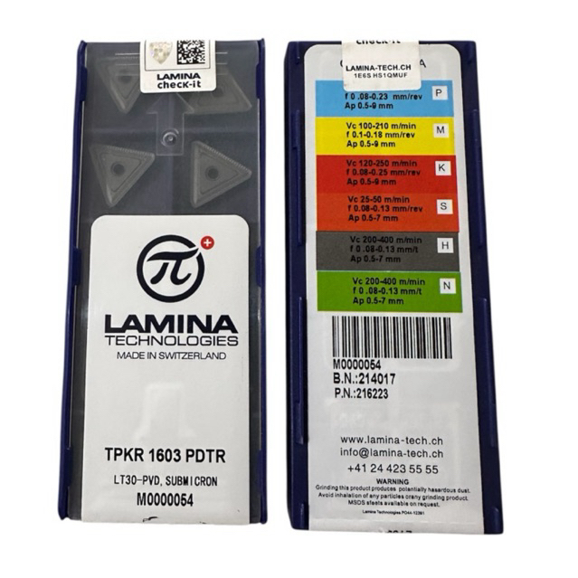 Jual Insert Milling TPKN 1603 PDTR LAMINA ORIGINAL | TPKR 16 03 PDTR ...
