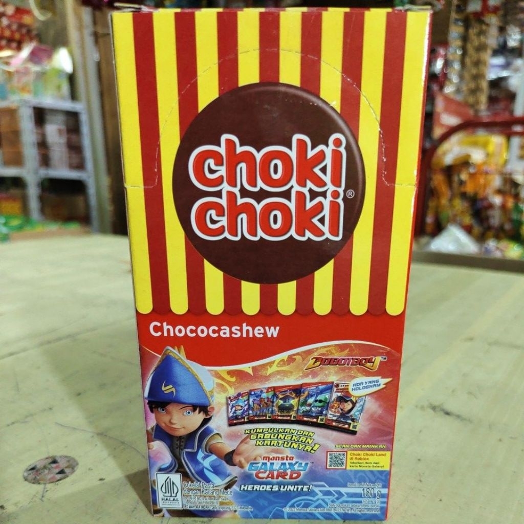 Jual Cokelat Choki Choki chococashew isi 20pcs | Shopee Indonesia