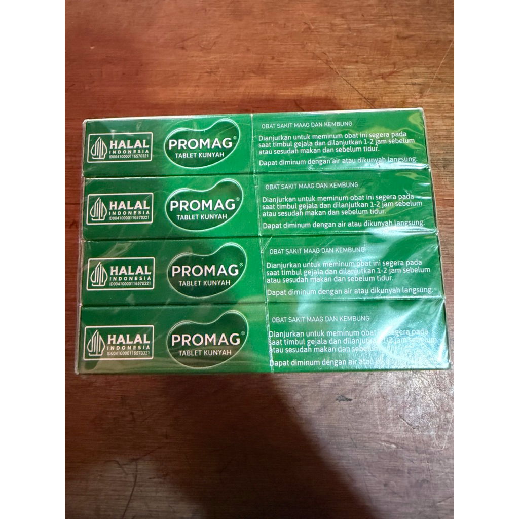 Jual Promag obat maag 1 Pak isi 4 Kotak | Shopee Indonesia