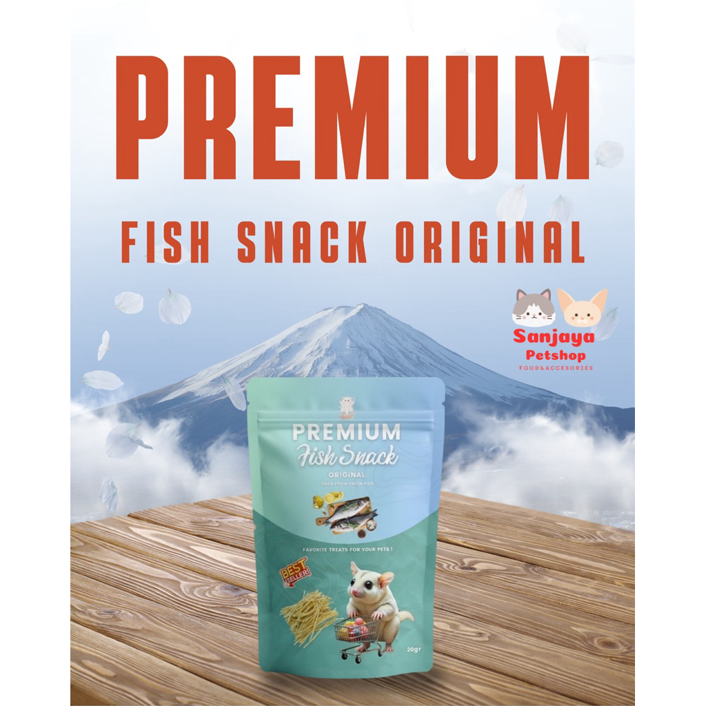 Jual Premium Fish Snack Original 20g | Shopee Indonesia