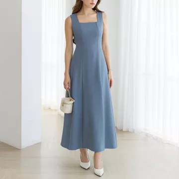 VELOVE Caren Dress 14 Colors 3 Size Party Dress Wanita