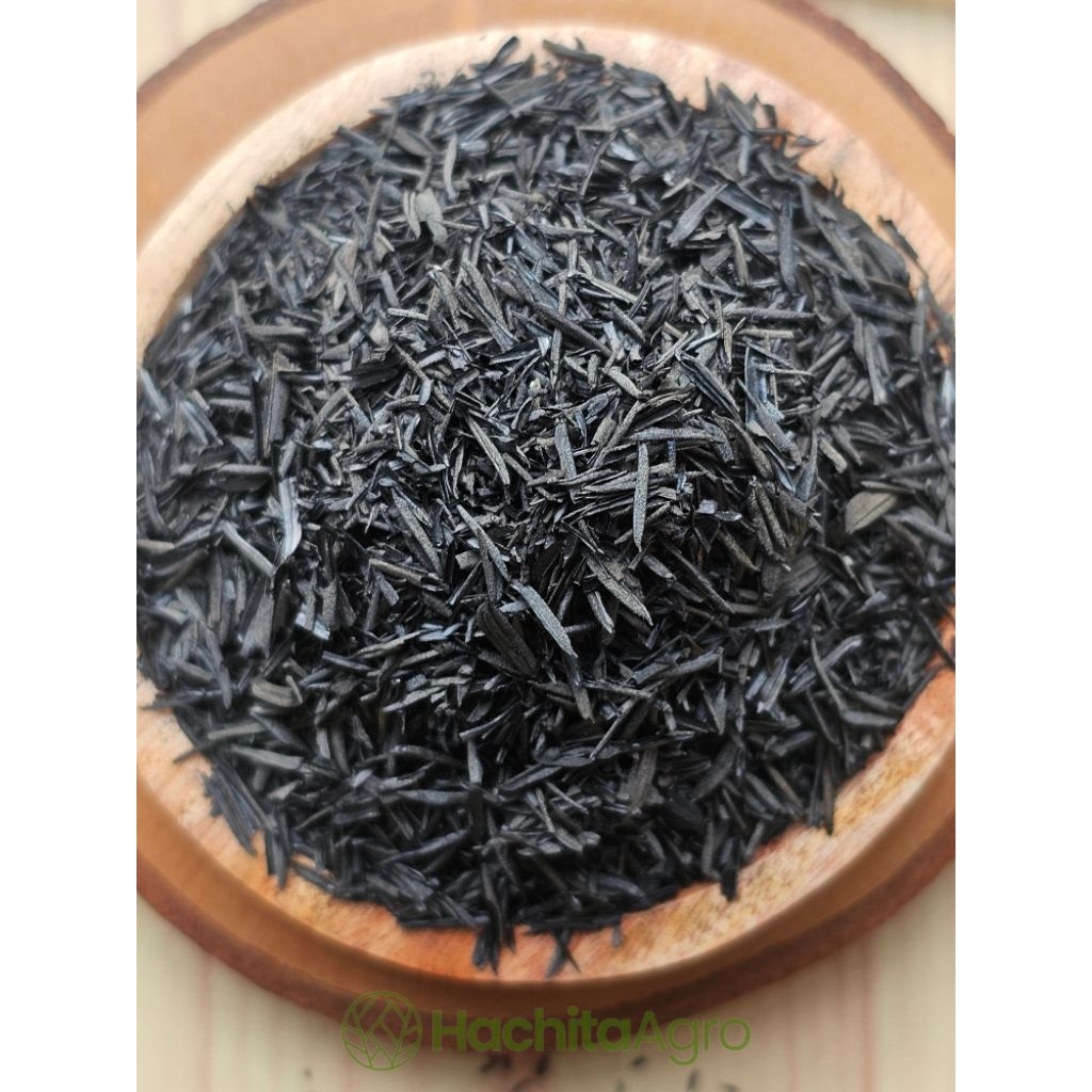 Jual Biochar Sekam Padi (1 KG) | Rice Husk Biochar | High Carbon Grade ...