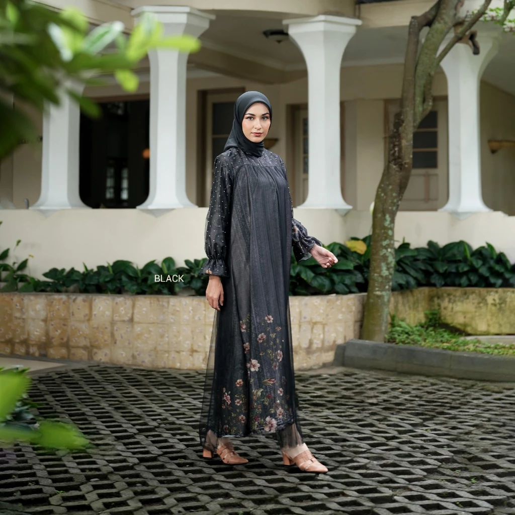 Gamis Arista Series ShirinZein Tampilan Elegan