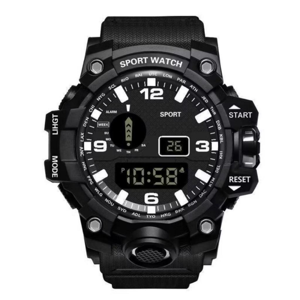 Jual Jam Tangan Pria Digital Model Gaya Tactical Premium, Desain Modern ...