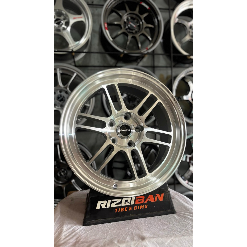 Jual velg enkei rpf r17 full polish pcd 5x114 lebar 8 kondisi baru ...