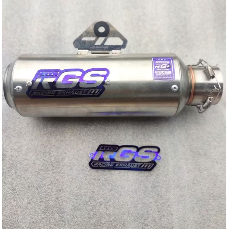 Jual SLINCER RGS ORIGINAL DOS GP1 BUJEL EMBLEM TITANIUM UNGU SARANGAN ...