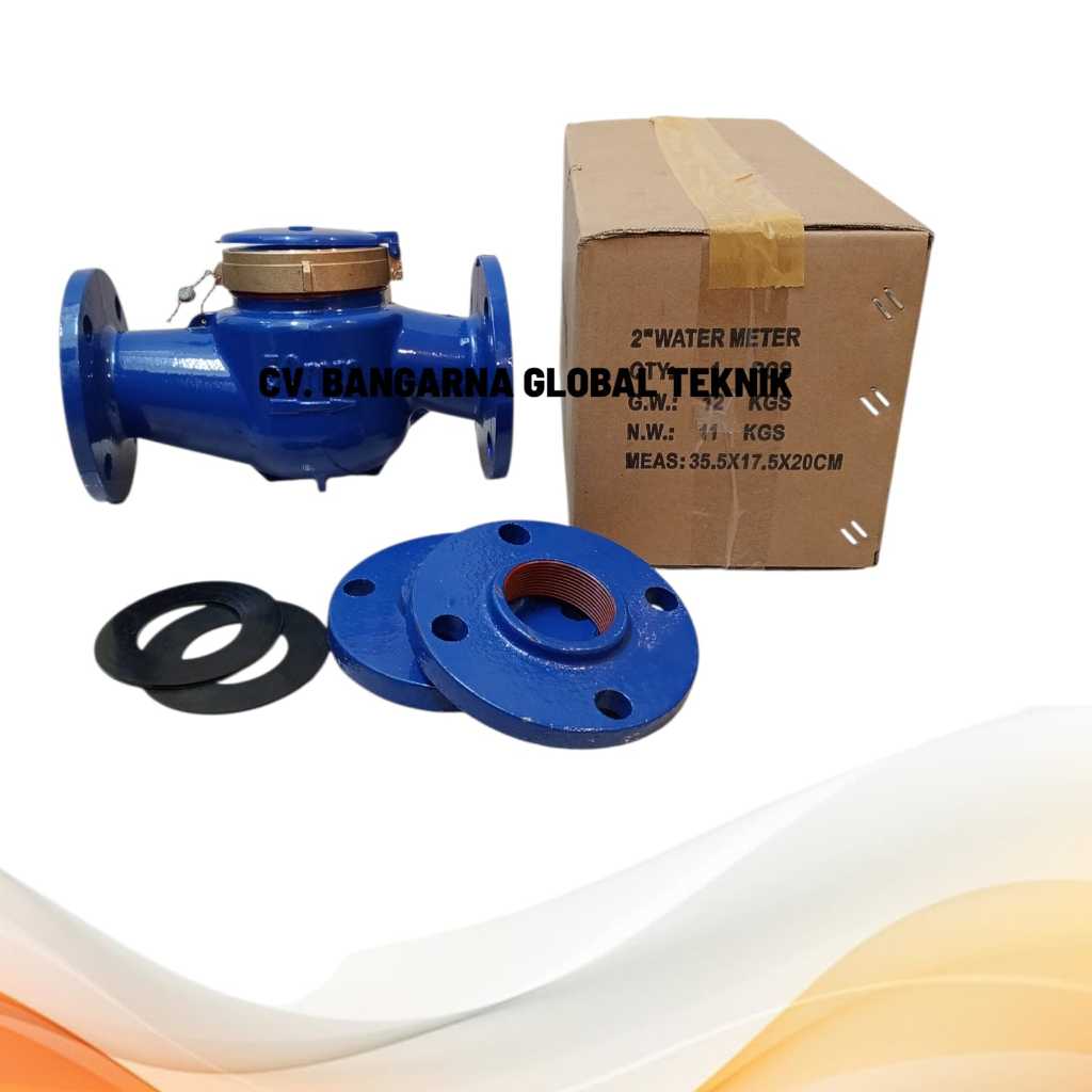 Jual Jual water meter air bersih Amico size 2 inch DN50mm Koneksi ...
