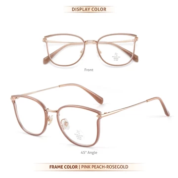 La Chapella Kacamata Wanita Model Cat Eye Lensa Anti Blueray Minus Photocromic Material TR 90