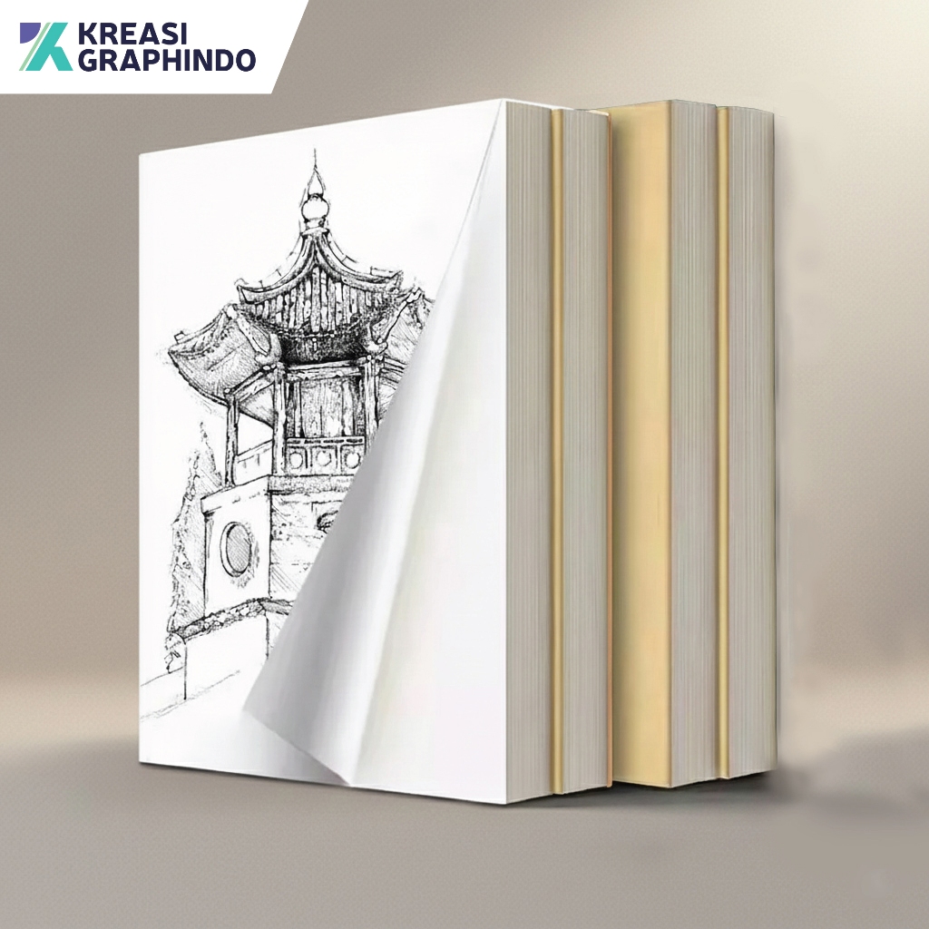 Jual Notebook Blocknote Buku Sketsa A5 - Blok Lem Atas isi 100 Lembar ...