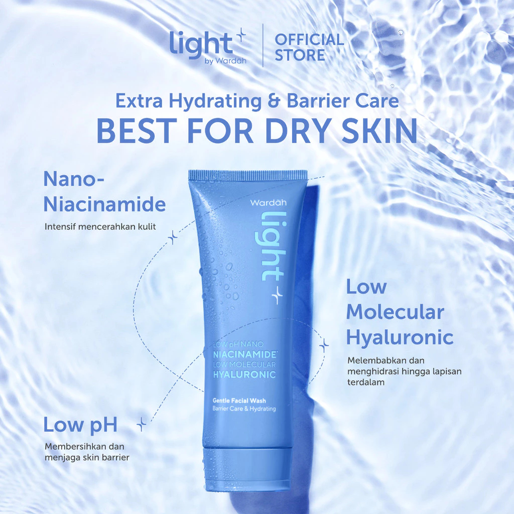 Jual Lightplus by Wardah Face Wash Low pH Nano Niacinamide Low ...