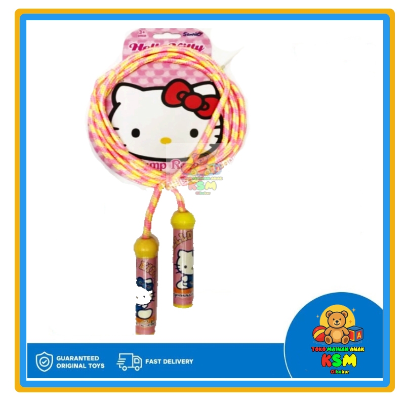 Jual Jump Rope Hello Kitty Original Untuk Anak Diatas 3 Tahun | Shopee ...